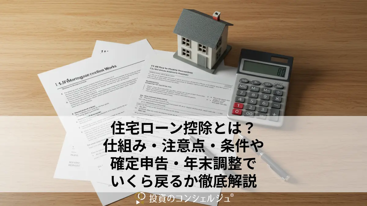住宅ローン控除とは?仕組み・注意点・条件や確定申告・年末調整でいくら戻るか徹底解説