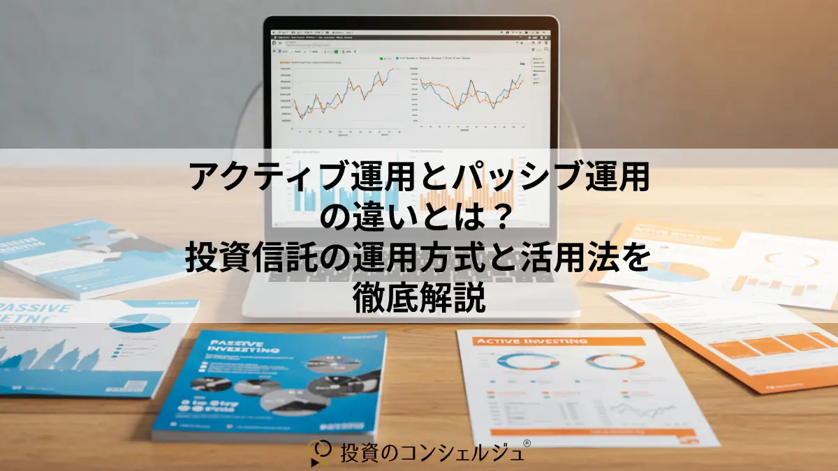 アクティブ運用とパッシブ運用の違いとは?投資信託の運用方式と活用法を徹底解説